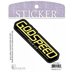 Sticker God Speed Psalm 121:8
